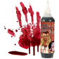 450ml Bottle Vampire FAKE BLOOD Zombie Halloween Red Make Up Gel Cream Horror - Magdasmall