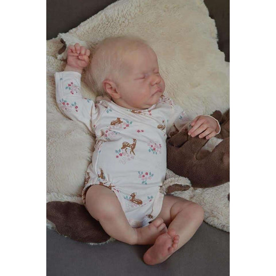 49cm/19inch Reborn Baby doll Cloth Body -Handmade