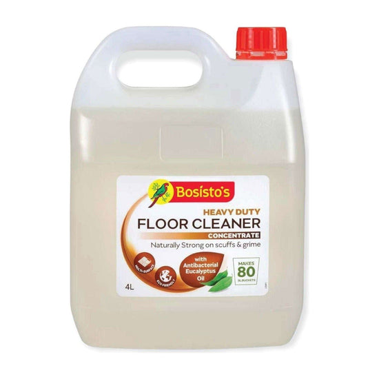 4L Floor Cleaner Concentrate Bosistos Heavy Duty Surface Cleaning Eucalyptus Oil - Magdasmall