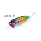 4X 6.5cm Popper Poppers Fishing Lure Lures Surface Tackle Saltwater - Magdasmall