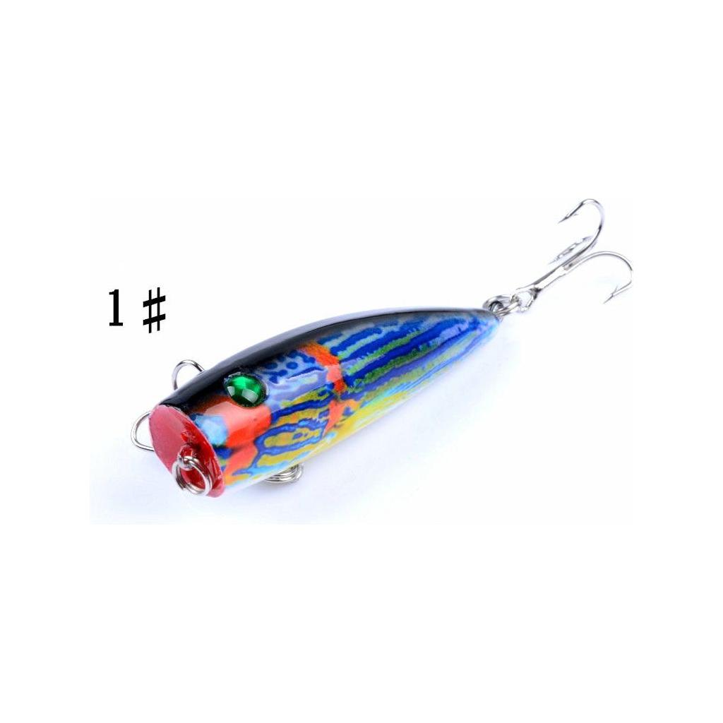 4X 6.8cm Popper Poppers Fishing Lure Lures Surface Tackle Saltwater - Magdasmall