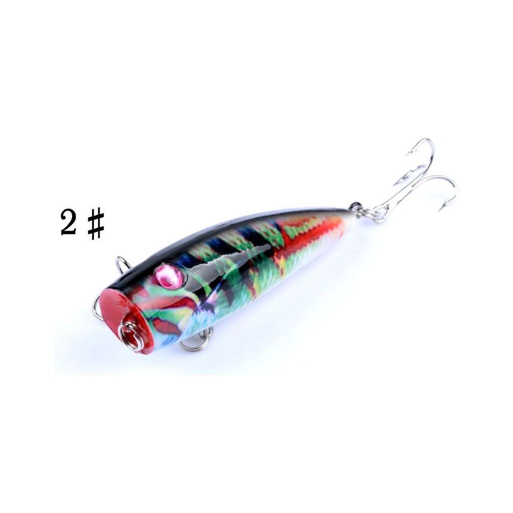 4X 6.8cm Popper Poppers Fishing Lure Lures Surface Tackle Saltwater - Magdasmall