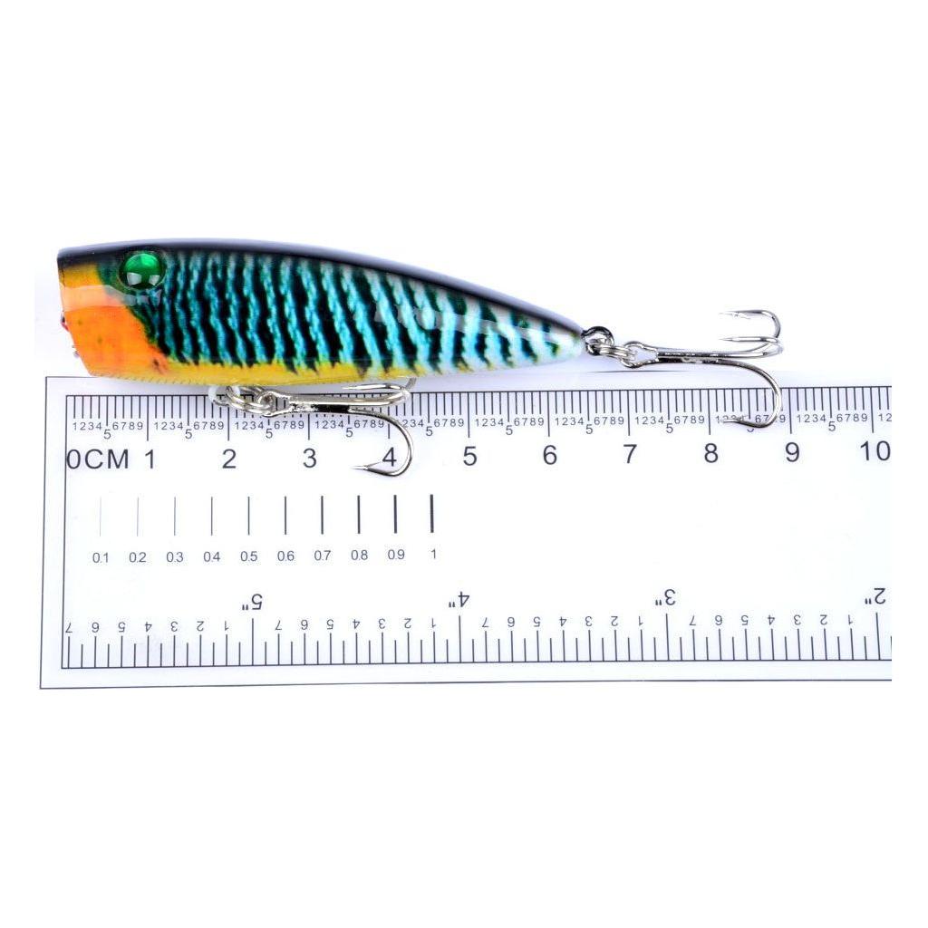 4X 6.8cm Popper Poppers Fishing Lure Lures Surface Tackle Saltwater - Magdasmall