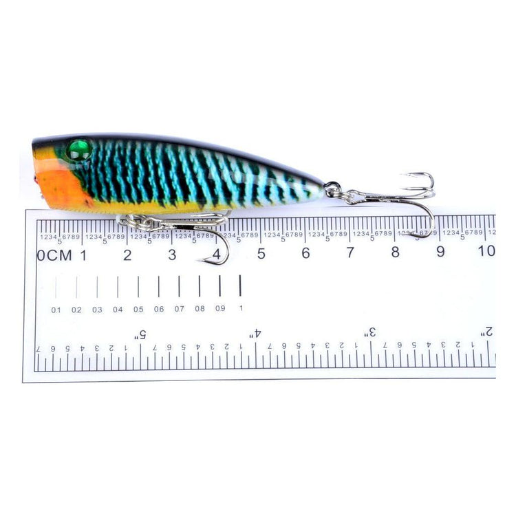 4X 6.8cm Popper Poppers Fishing Lure Lures Surface Tackle Saltwater - Magdasmall