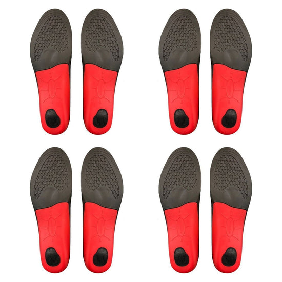 4X Pair Full Whole Insoles Shoe Inserts L Size Arch Support Foot Pads - Magdasmall