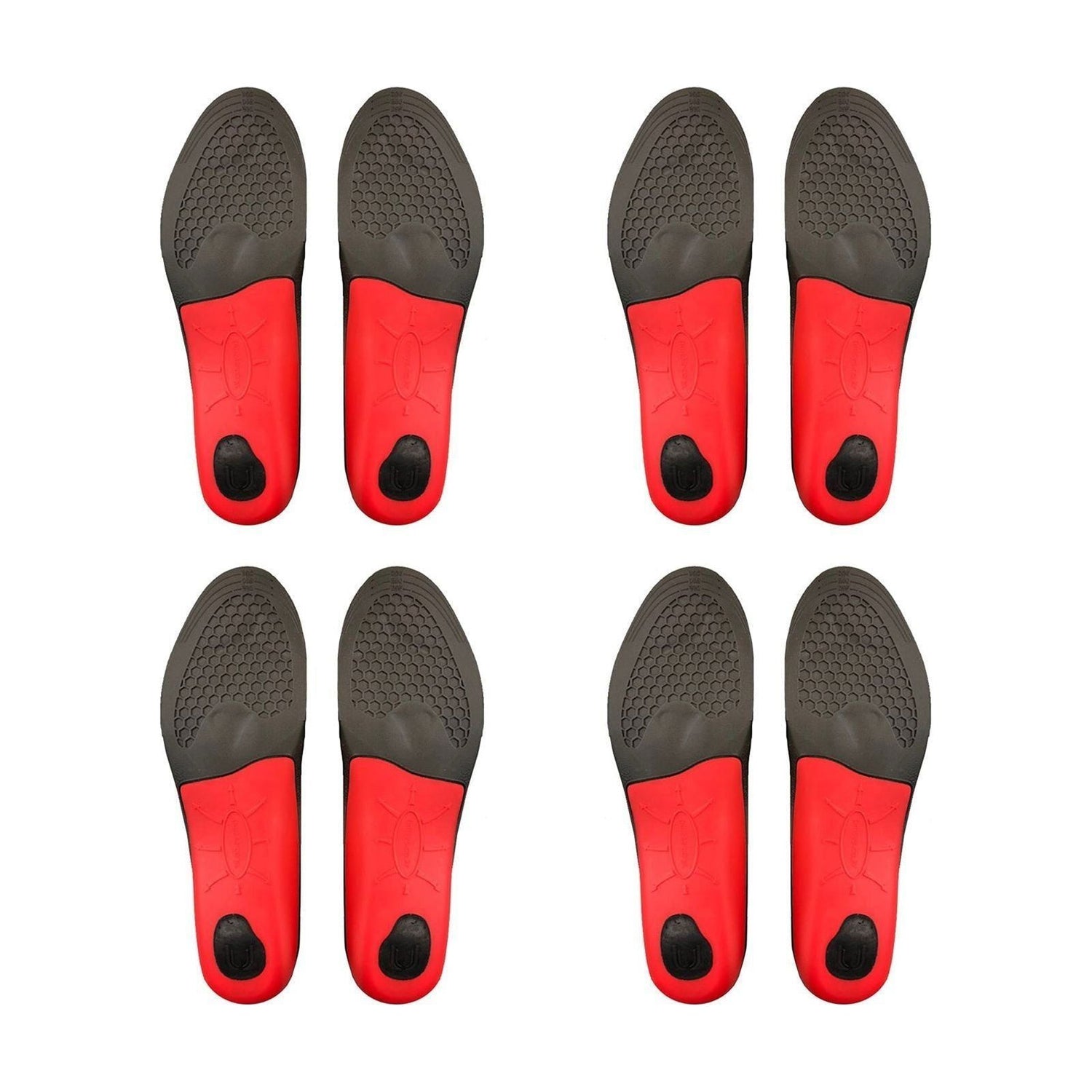 4X Pair Full Whole Insoles Shoe Inserts S Size Arch Support Foot Pads - Magdasmall