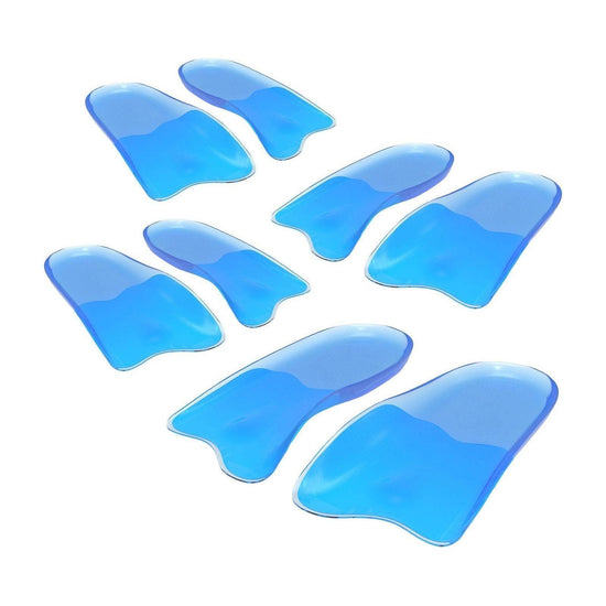 4X Pair Half Insoles Shoe Inserts M Size Gel Arch Support Foot Pad - Magdasmall