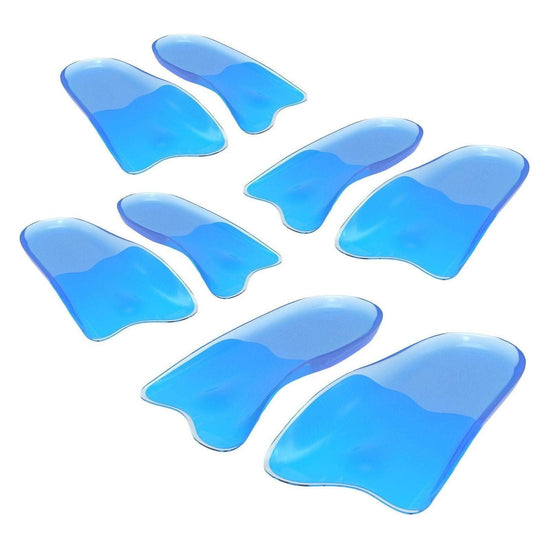 4X Pair Half Insoles Shoe Inserts S Size Gel Arch Support Foot Pad - Magdasmall