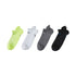 4X Rexy Seamless Sport Sneakers Socks Medium Non-Slip Heel Tab MULTI COLOUR - Magdasmall