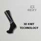 4X Rexy Seamless Sport Sneakers Socks Medium Non-Slip Heel Tab MULTI COLOUR - Magdasmall