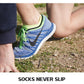 4X Rexy Seamless Sport Sneakers Socks Medium Non-Slip Heel Tab MULTI COLOUR - Magdasmall