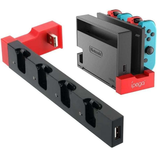 4 in1 Charger Station Stand for Nintendo Switch Joy-con with LED Indication - Magdasmall