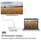 4in1 USB 3.1 Type-C Hub to HDMI Video Adapter 4K Male to Female Converter - Magdasmall