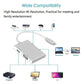 4in1 USB 3.1 Type-C Hub to HDMI Video Adapter 4K Male to Female Converter - Magdasmall