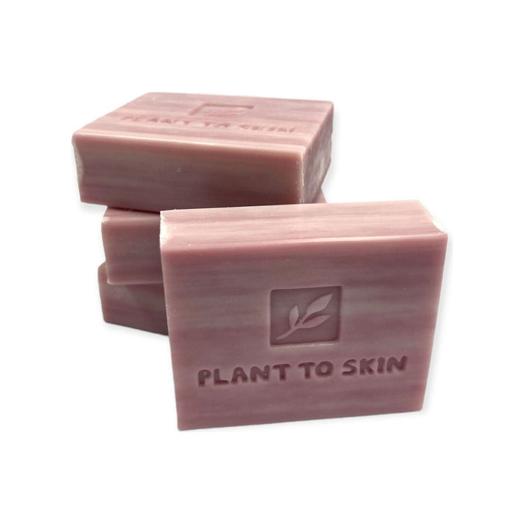 4x 100g Plant Oil Soap Patchouli Scented - Pure Natural Vegetable Bar - Magdasmall