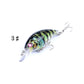 4x 7.5cm Popper Crank Bait Fishing Lure Lures Surface Tackle Saltwater - Magdasmall