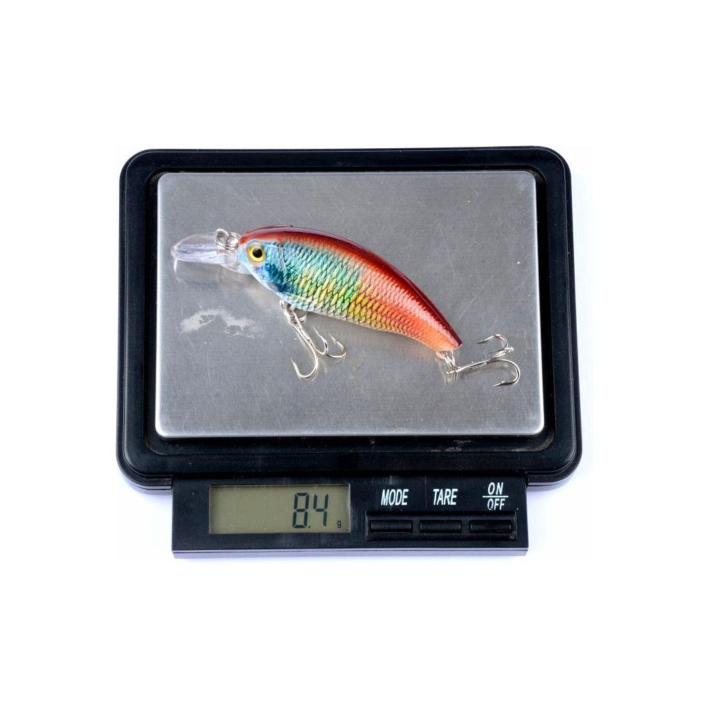 4x 7.5cm Popper Crank Bait Fishing Lure Lures Surface Tackle Saltwater - Magdasmall