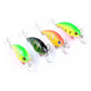 4x 7.5cm Popper Crank Bait Fishing Lure Lures Surface Tackle Saltwater - Magdasmall