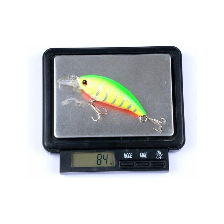4x 7.5cm Popper Crank Bait Fishing Lure Lures Surface Tackle Saltwater - Magdasmall