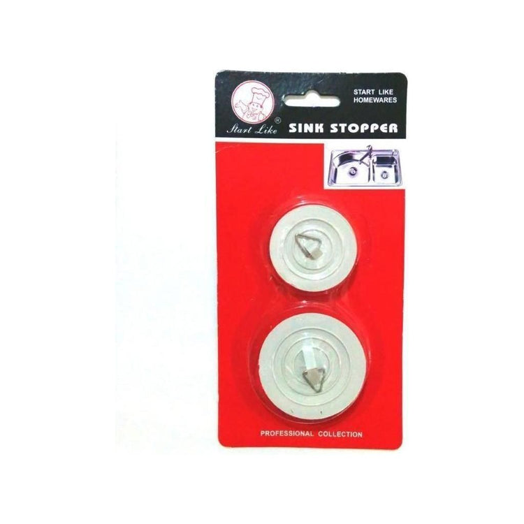 4x BATH AND SINK PLUGS Basin Bath Stopper Chrome Rubber 42mm 54mm - Magdasmall