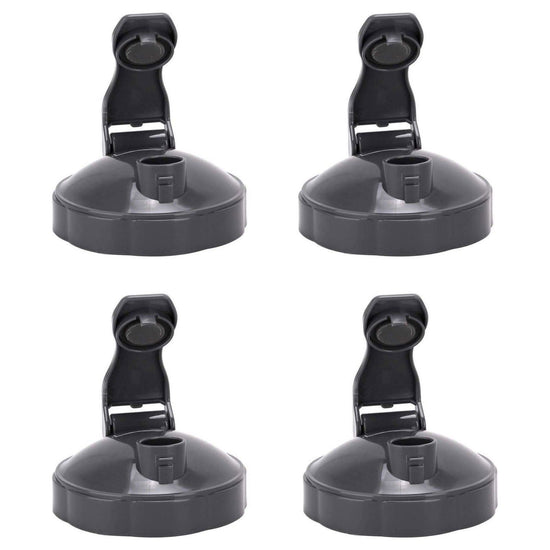 4x For Nutribullet Flip Top Fliptop Fresh Lid - All 600 and 900 Model Nutri Cups - Magdasmall