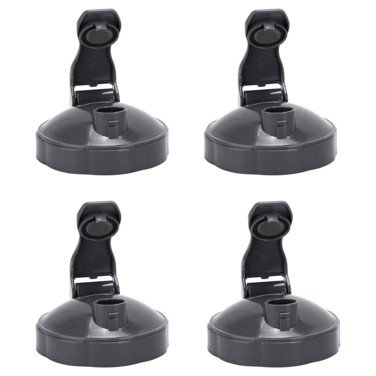 4x For Nutribullet Flip Top Fliptop Fresh Lid - All 600 and 900 Model Nutri Cups - Magdasmall