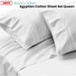 500TC Ramca White Egyptian Cotton Sheet Set Queen - Magdasmall