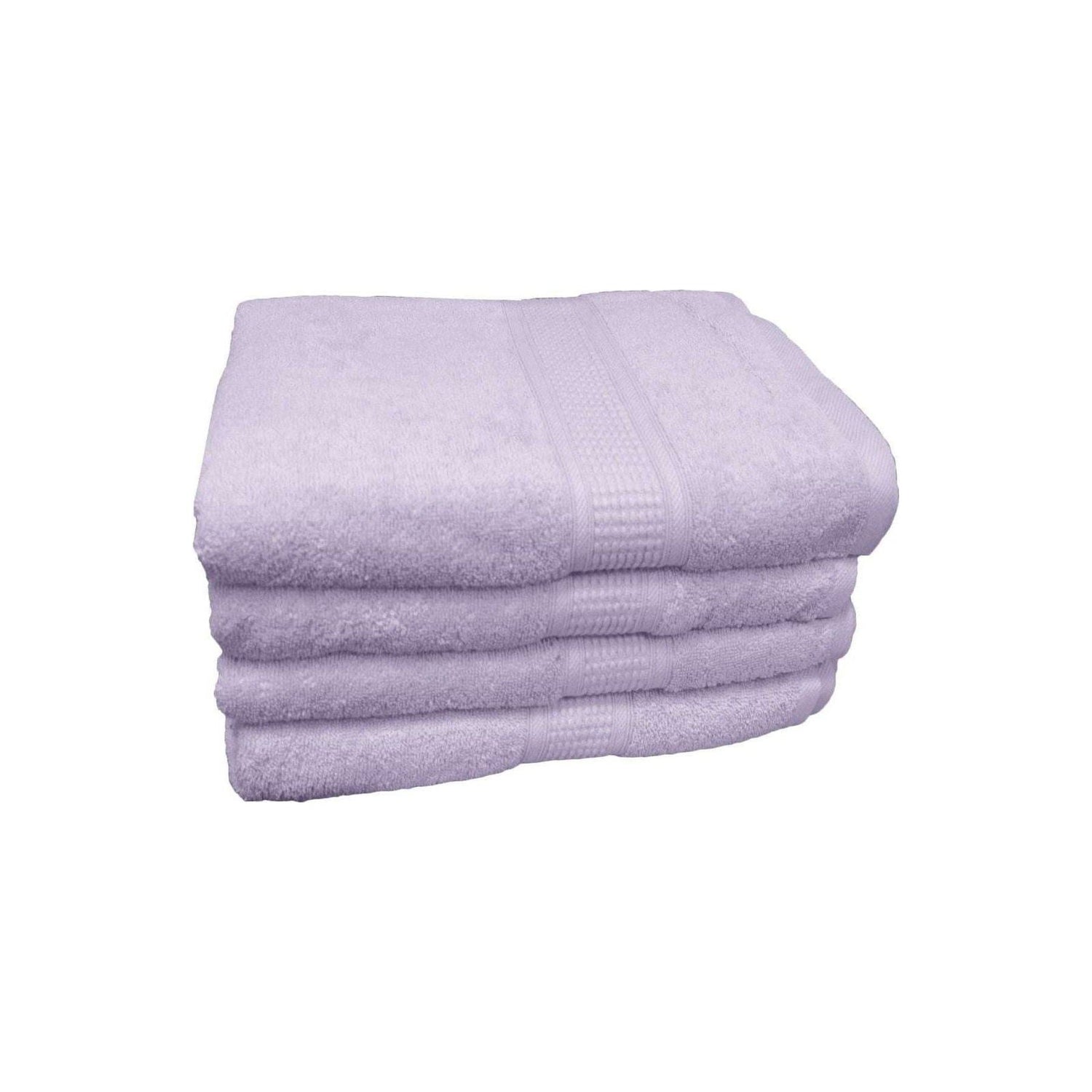 500gsm Superior Softness Combed Cotton Bath Towels 70 x 140cm Lavender 70 x 140cm - Magdasmall