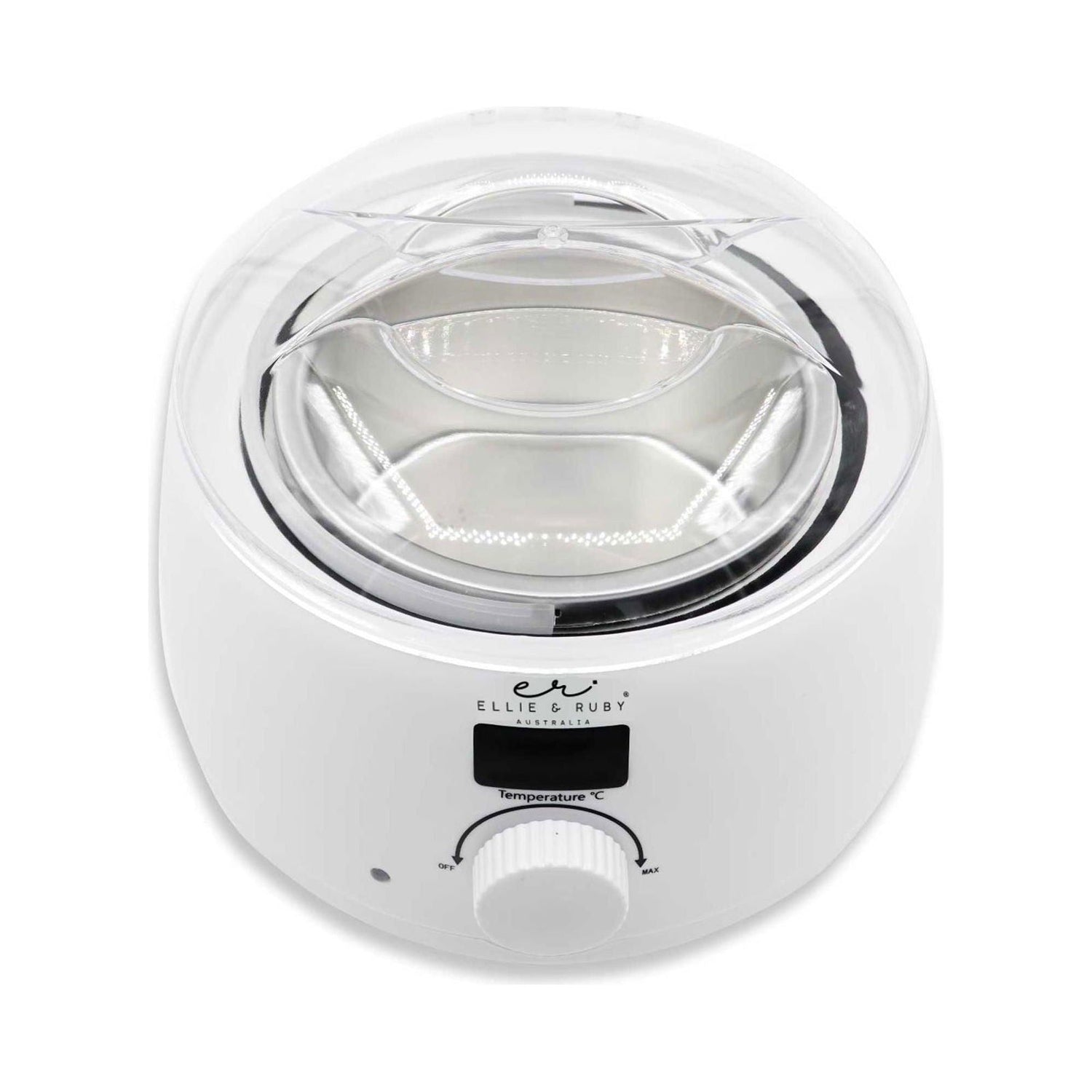 500ml Electric Wax Warmer Digital White - Hair Removal Depilatory Heater - Magdasmall