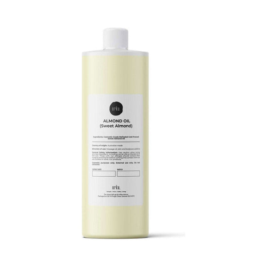 500ml Sweet Almond Oil Cosmetic Grade 100% Pure Natural Skin Face Hair Massage - Magdasmall