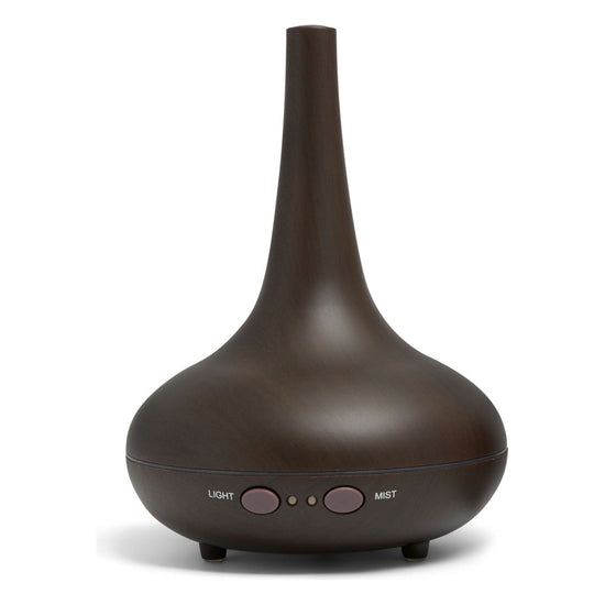 Milano Decor Ultrasonic Aroma Diffuser - Dark Wood Grain Color-1886189460354371585