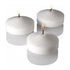 50 Pack of 8cm White Wax Floating Candles - wedding party home event decoration - Magdasmall