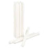 50 bulk buy pack white wax 20cm taper church house vigil candleabra candle 2CM WIDE - Magdasmall