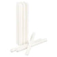50 bulk buy pack white wax 20cm taper church house vigil candleabra candle 2CM WIDE - Magdasmall