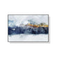 50cmx70cm Abstract Sunlight Mountains Black Frame Canvas Wall Art - Magdasmall
