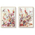 50cmx70cm Coming Spring 2 Sets Gold Frame Canvas Wall Art - Magdasmall