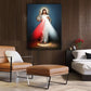 50cmx70cm Jesus Divine Mercy I Trust In You Black Frame Canvas Wall Art - Magdasmall