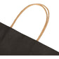 50pcs Bulk Paper Bags Pack Shopping Retail Gift Bags Reusable Soft Handle Black - Magdasmall