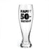 50th Birthday Pilsner Glass - Magdasmall