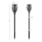 51 LED Bulbs Torch Solar Garden Outdoor Flame Dancing Flickering Light Auto Lamp - Magdasmall