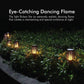 51 LED Bulbs Torch Solar Garden Outdoor Flame Dancing Flickering Light Auto Lamp - Magdasmall