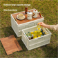54*36*29 cm Collapsible Green Outdoor Storage Box | Large Capacity, Foldable to 7cm, Durable Design - Magdasmall