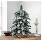 55cm Frosted Mini Christmas Tree – Snow-Covered Indoor Holiday Decoration - Magdasmall