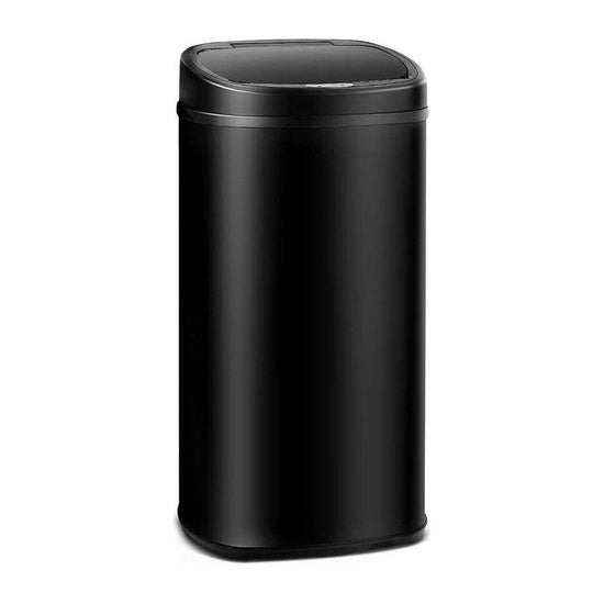 58L Motion Sensor Rubbish Bin - Black - Magdasmall