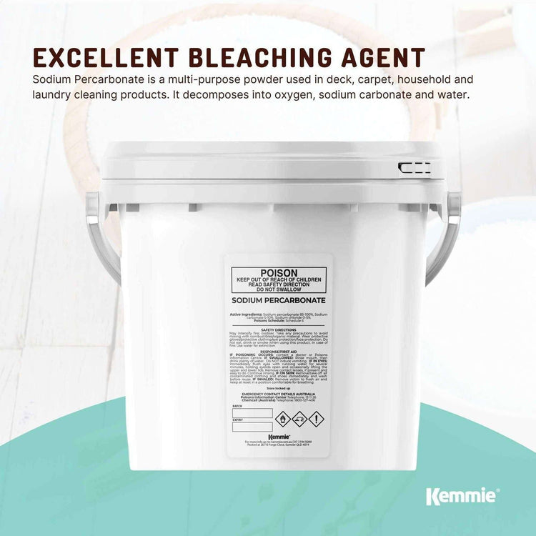 5Kg Sodium Percarbonate Tub - Eco Laundry Cleaner Brew Sanitiser Oxygen Bleach - Magdasmall