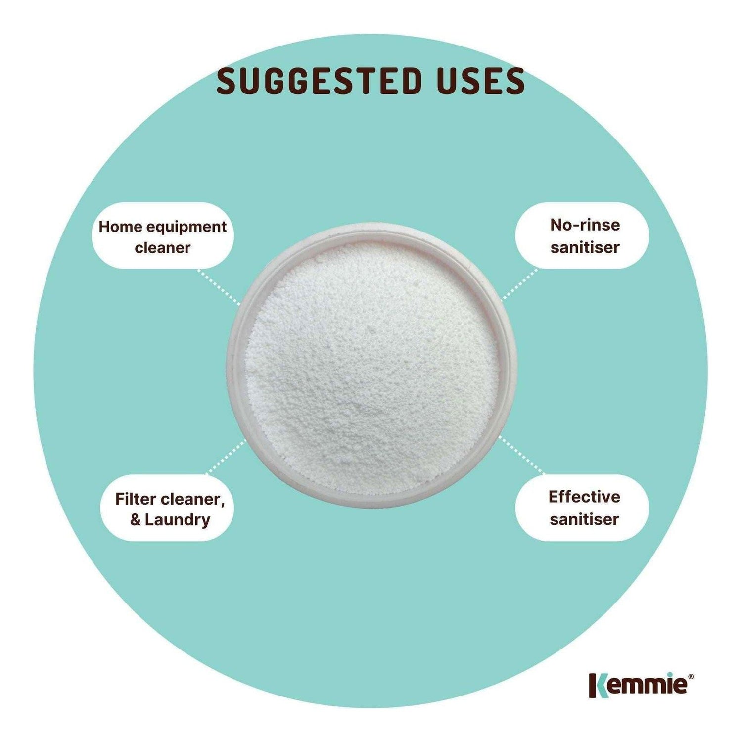5Kg Sodium Percarbonate Tub - Eco Laundry Cleaner Brew Sanitiser Oxygen Bleach - Magdasmall