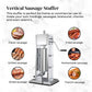 5L Manual Vertical Sausage Filler - Stainless Stuffer Meat Press Machine - Magdasmall