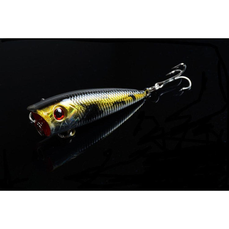 5X 6cm Popper Poppers Fishing Lure Lures Surface Tackle Fresh Saltwater - Magdasmall