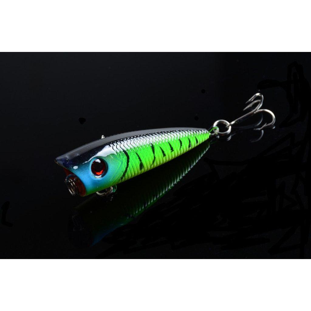 5X 6cm Popper Poppers Fishing Lure Lures Surface Tackle Fresh Saltwater - Magdasmall