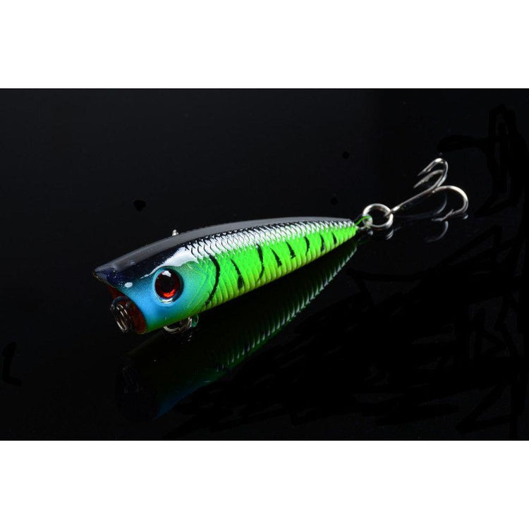 5X 6cm Popper Poppers Fishing Lure Lures Surface Tackle Fresh Saltwater - Magdasmall